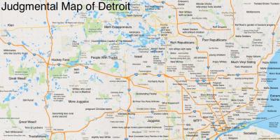 Jugement de la carte de Detroit